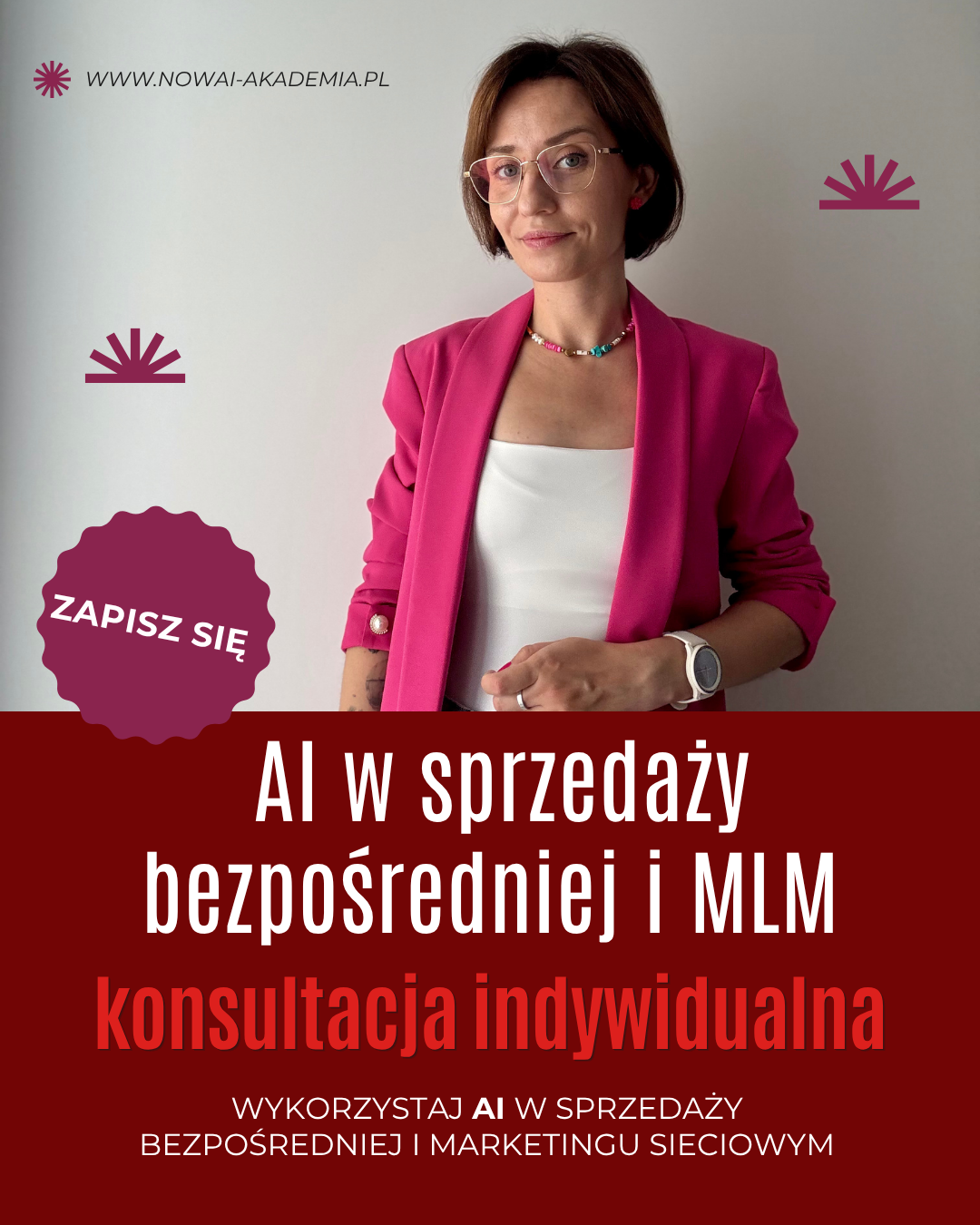Konsultacja indywidualna AI w sprzedaży bezpośredniej i MLM