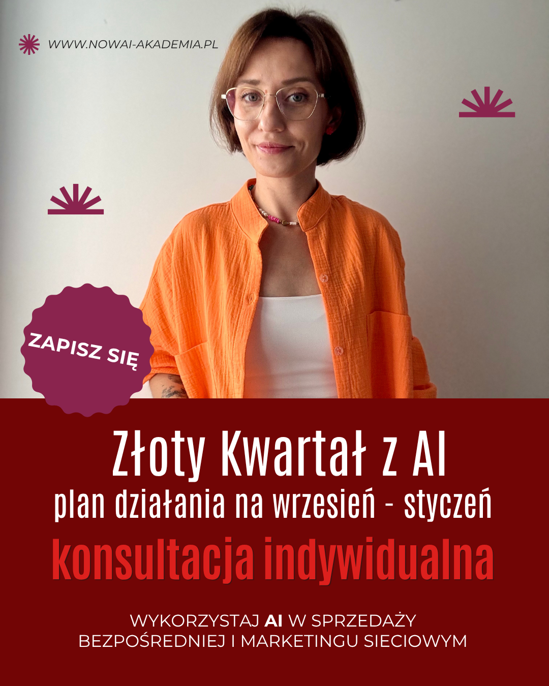 Konsultacja indywidualna AI w sprzedaży bezpośredniej - Złoty Kwartał